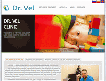 Tablet Screenshot of dr-vel.com